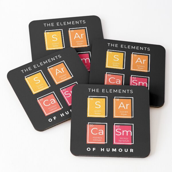 Item preview, Sarcasm Funny Chemistry Science Periodic Table designed and sold by AaaleXX.