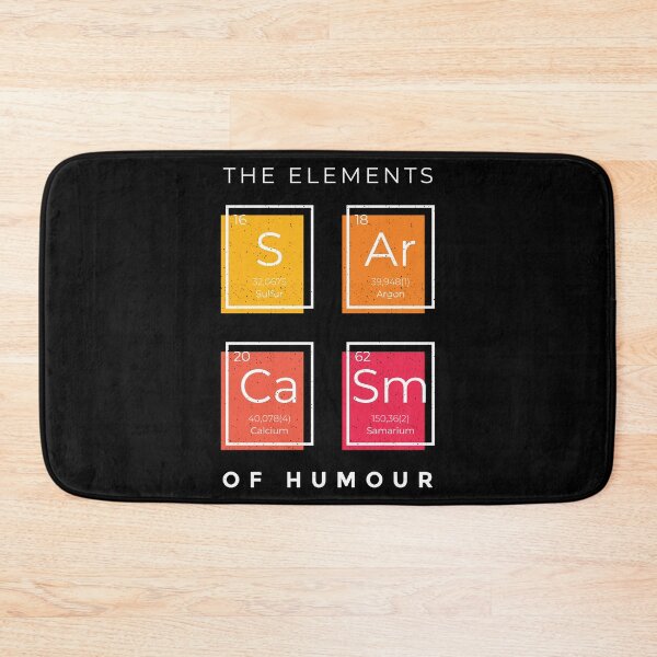 Item preview, Sarcasm Funny Chemistry Science Periodic Table designed and sold by AaaleXX.