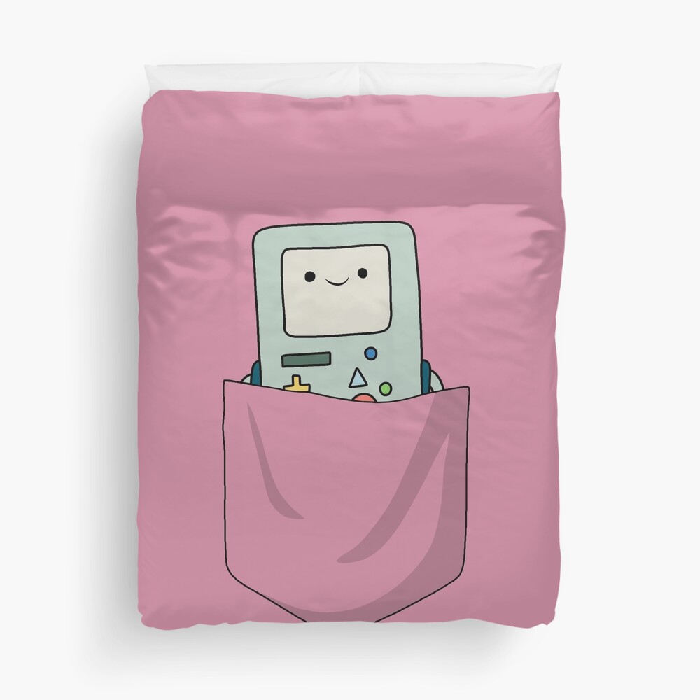 Bmo in Pocket Duvet Cover