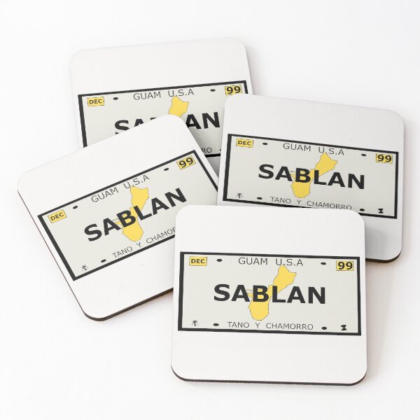 Item preview, Guam Vanity Plate "SABLAN" designed and sold by joeymesa70.