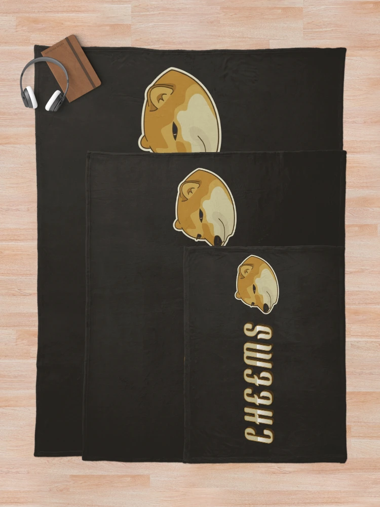 Thumbnail 5 of 6, Throw Blanket, Cheems Label designed and sold by Rzera-.