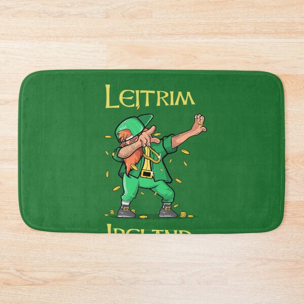 Item preview, Leitrim Irish Saint Patricks day novel and fun products Fun and craic. Irish American Shamrock Design designed and sold by comhra.
