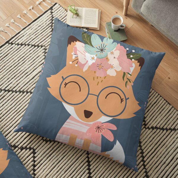 Foxy Lady Floor Pillow