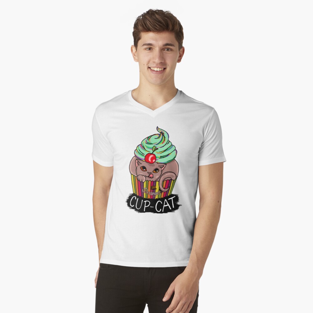Artikel-Vorschau von T-Shirt mit V-Ausschnitt, designt und verkauft von Boxcats.