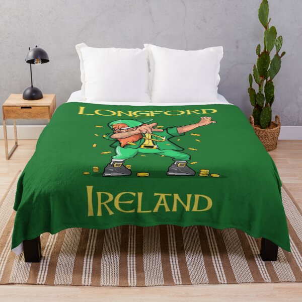 Item preview, Longford Irish Saint Patricks day novel and fun products Fun and craic. Irish American Shamrock Design designed and sold by comhra.