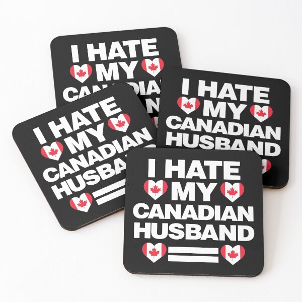 Item preview, I Hate My Canadian Husband Funny  designed and sold by elhefe.