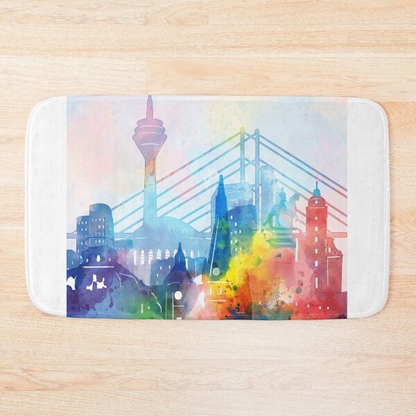 Item preview, dusseldorf skyline designed and sold by BekimART2.