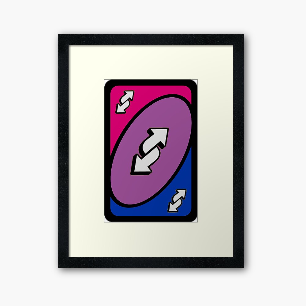 Bisexual Uno Reverse  Greeting Card for Sale by <3 <3