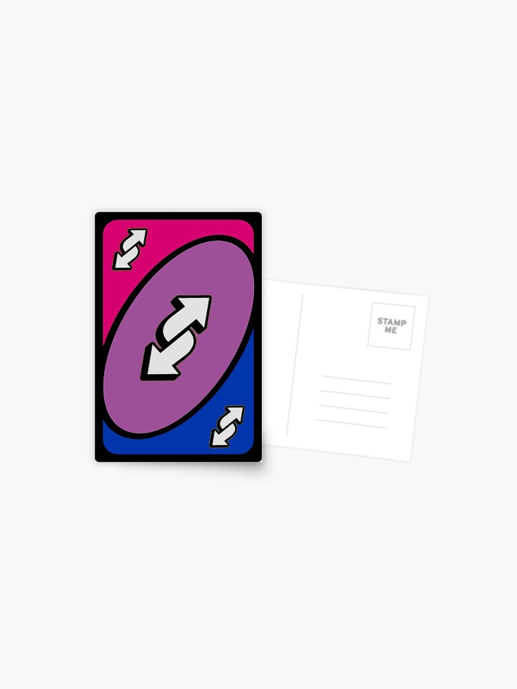 Trans uno reverse card Sticker for Sale by Em0512