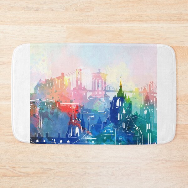 Item preview, edinburgh skyline designed and sold by BekimART2.