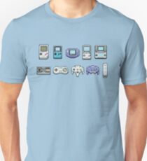 Nintendo consoles Slim Fit T-Shirt