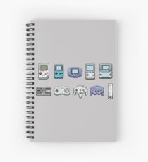 Nintendo consoles Spiral Notebook