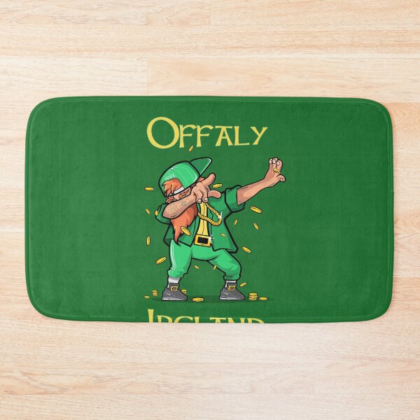 Item preview, Offaly Irish Saint Patricks day novel and fun products Fun and craic. Irish American Shamrock Design designed and sold by comhra.