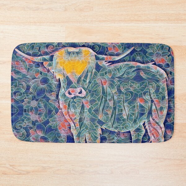 Item preview,  The colorful Highland Cow - Highland Cattle fans gift designed and sold by Dubbra.