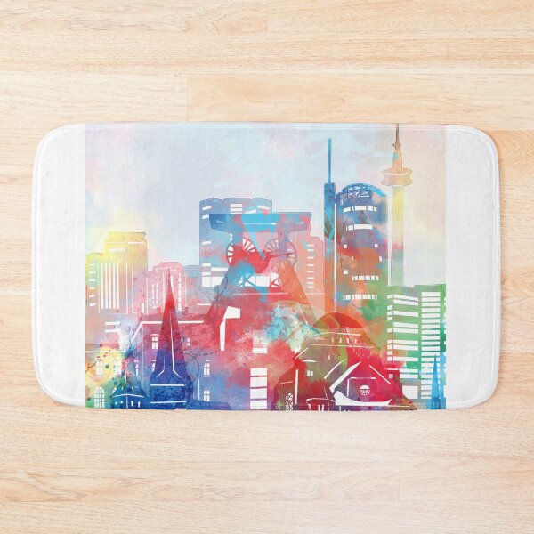 Item preview, essen skyline designed and sold by BekimART2.