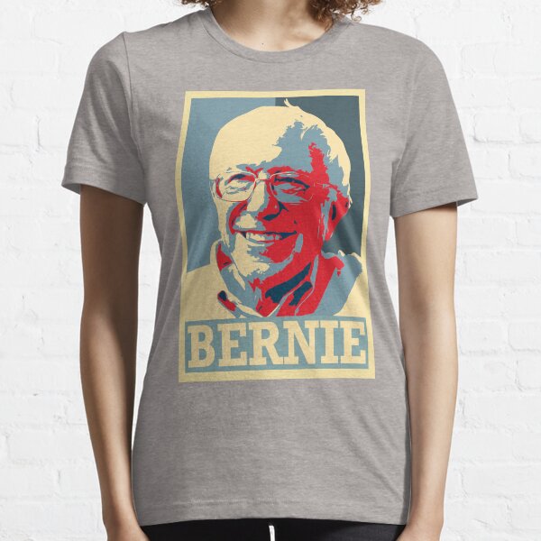 Vista previa del artículo con la obra «Póster Bernie Sanders Hope», diseñado y vendido por PotatoGear.