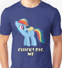 Rainbow Dash - "Chicks" Unisex T-Shirt