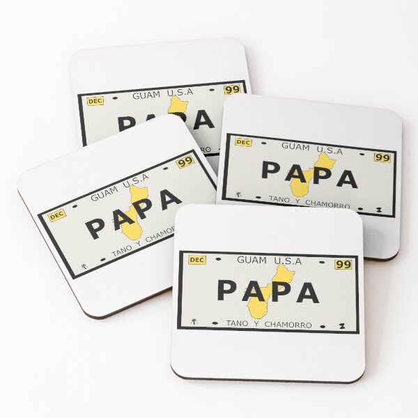 Item preview, Guam Vanity Plate "PAPA" designed and sold by joeymesa70.