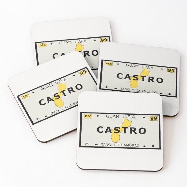 Item preview, Guam Vanity Plate "CASTRO" designed and sold by joeymesa70.