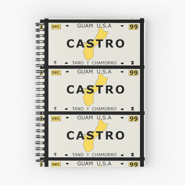 Item preview, Guam Vanity Plate "CASTRO" designed and sold by joeymesa70.