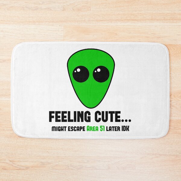 Item preview, Cute Alien Escaping Area 51 designed and sold by juvajay.