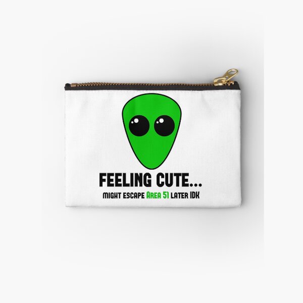 Item preview, Cute Alien Escaping Area 51 designed and sold by juvajay.
