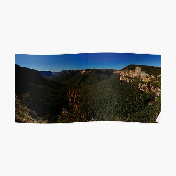 Govett's Leap Lookout, Blackheath, NSW. Poster