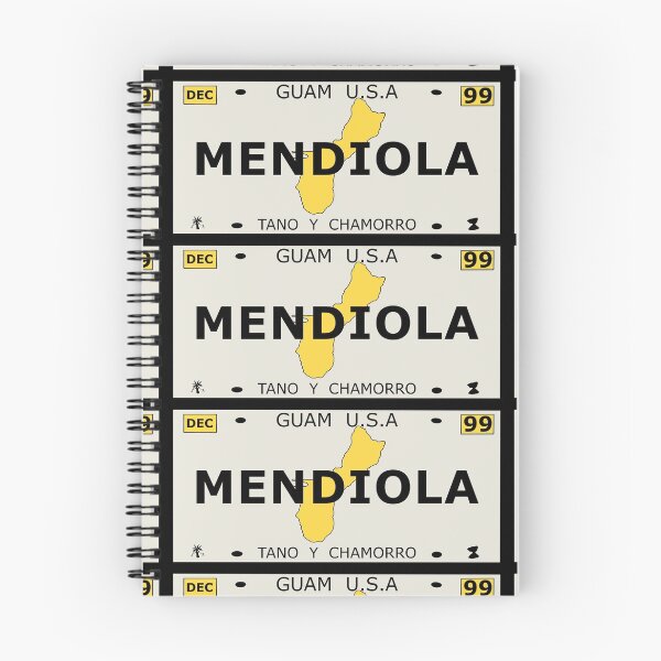 Item preview, Guam Vanity Plate "MENDIOLA" designed and sold by joeymesa70.