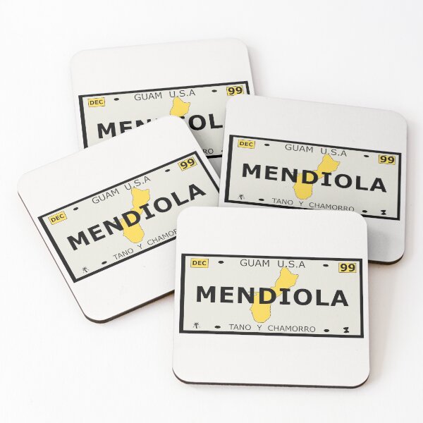 Item preview, Guam Vanity Plate "MENDIOLA" designed and sold by joeymesa70.
