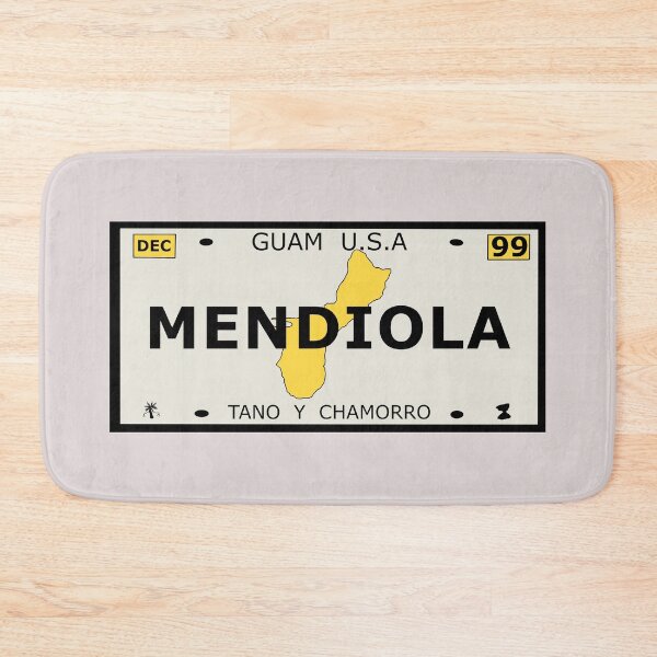 Item preview, Guam Vanity Plate "MENDIOLA" designed and sold by joeymesa70.