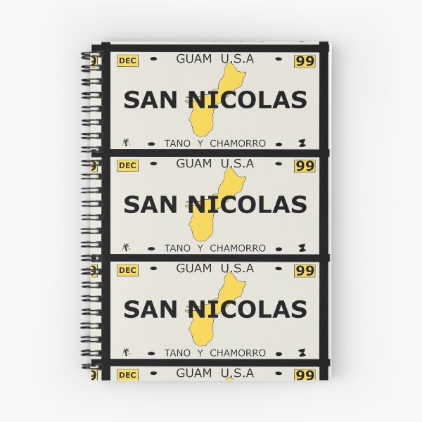 Item preview, Guam Vanity Plate "SAN NICOLAS" designed and sold by joeymesa70.