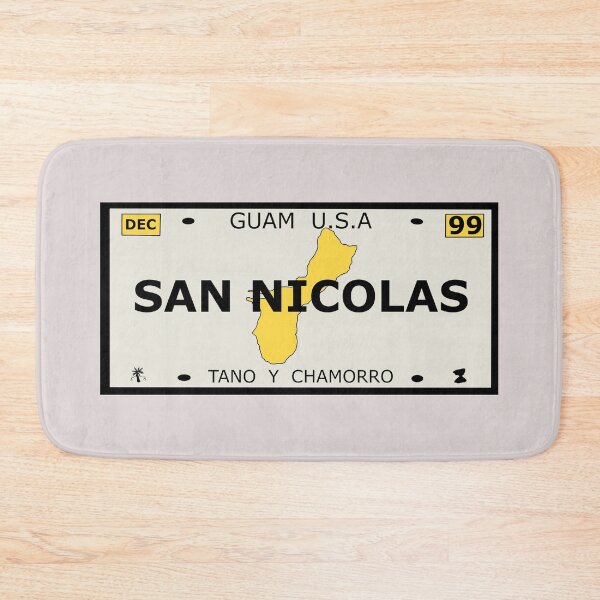 Item preview, Guam Vanity Plate "SAN NICOLAS" designed and sold by joeymesa70.