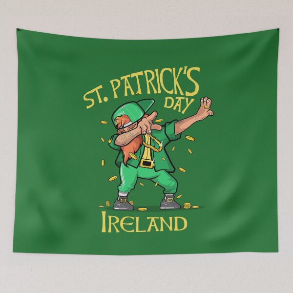 Item preview, Ireland Irish Saint Patricks day novel and fun products Fun and craic. Irish American Shamrock Design designed and sold by comhra.