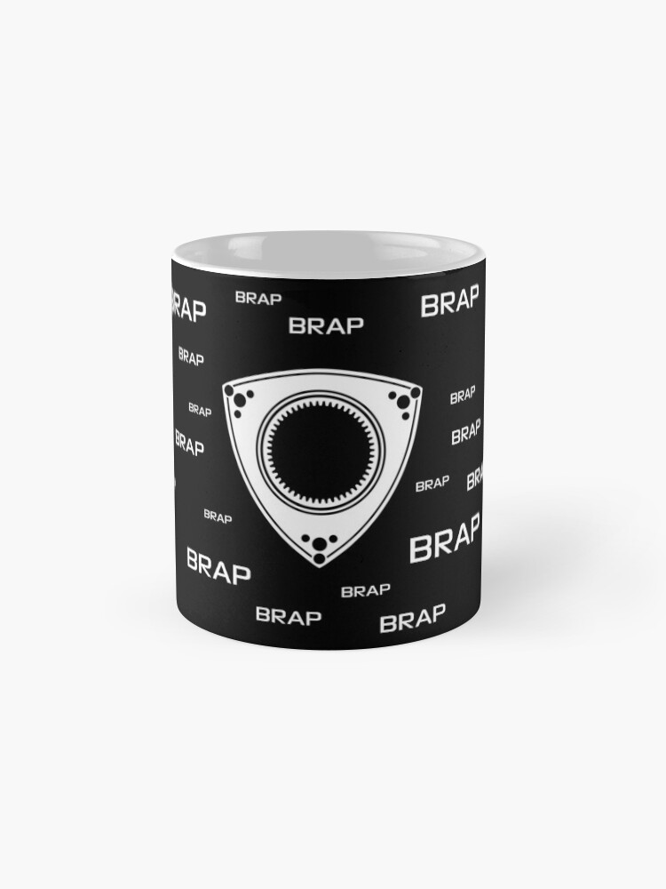 Alternate view of Rotary Brap (the noise a rotary engine makes) Mug