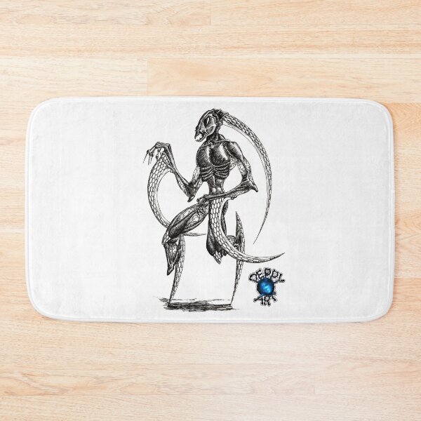 Item preview, Humanoid Insect Warrior with Blades - Cool Creature Design designed and sold by PeppyArt.