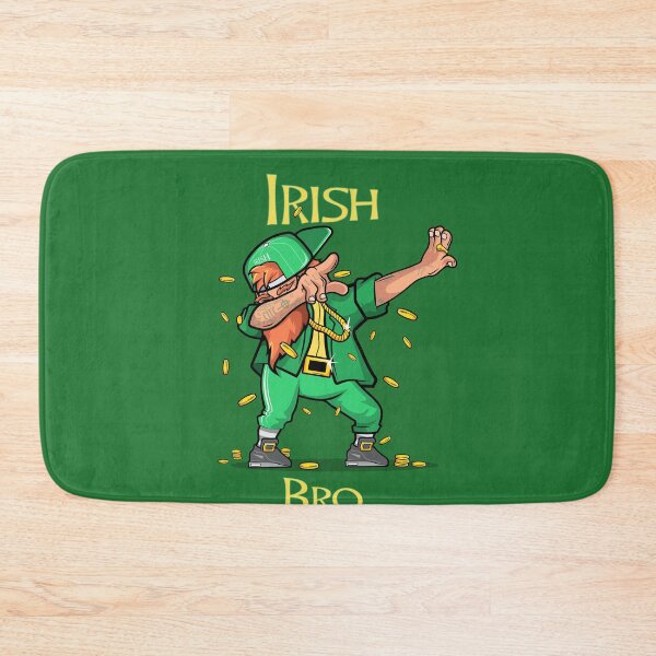 Item preview, Bro Irish American style Irish Saint Patricks day novel and fun products Fun and craic. Irish American Shamrock Design designed and sold by comhra.