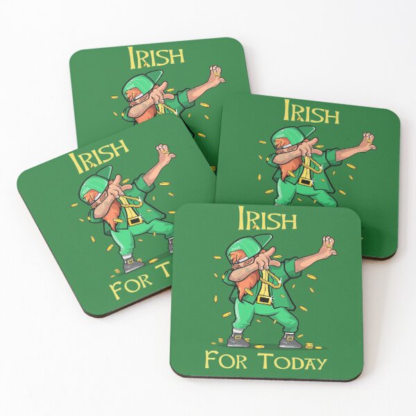 Item preview, B Irish Irish Saint Patricks day novel and fun products Fun and craic. Irish American Shamrock Design designed and sold by comhra.