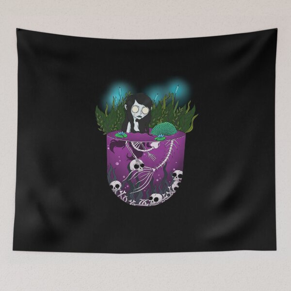 Item preview, Mermaid of the Deadsea designed and sold by SkullKittens.