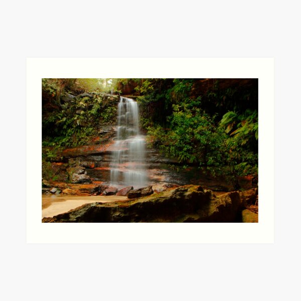 Federal Falls, New South Wales. Art Print