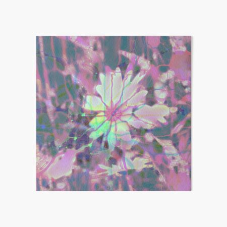 Floral abstraction Art Board Print