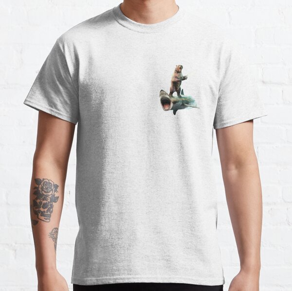 Bear Surfing On Shark Classic T-Shirt