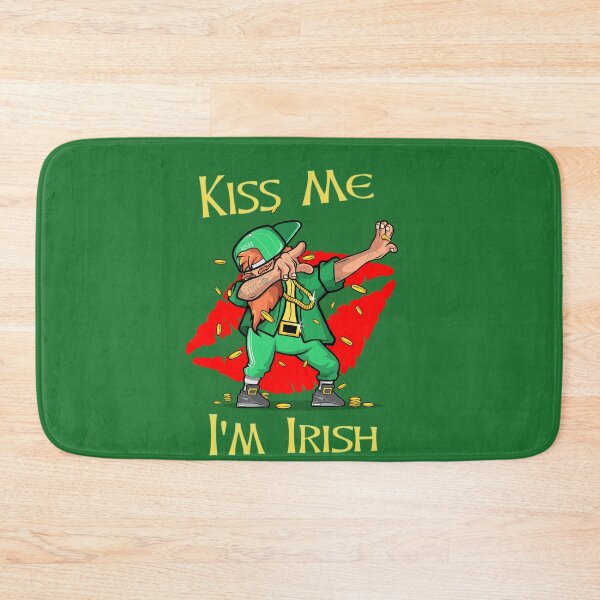 Item preview, Irish kiss American  Irish Saint Patricks day novel and fun products Fun and craic. Irish American Shamrock Design designed and sold by comhra.