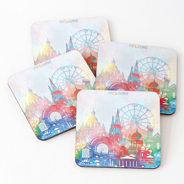 Item preview, helsinki skyline designed and sold by BekimART2.