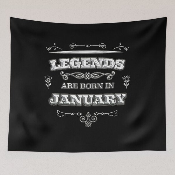 Item preview, January Birthday Legends designed and sold by tpixx.