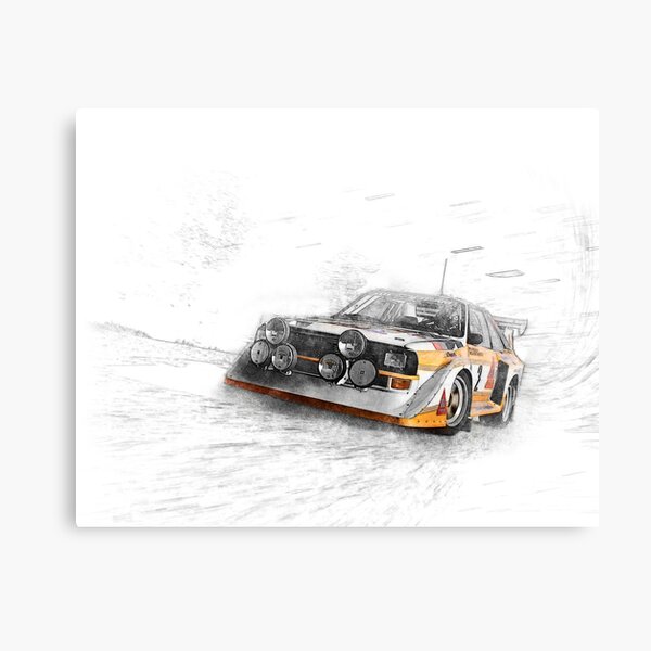Sammlungs-Auto-Illustration Leinwanddruck