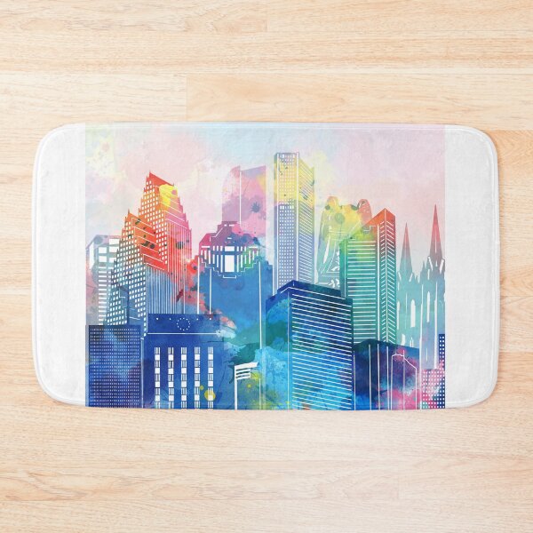 Item preview, houston skyline designed and sold by BekimART2.