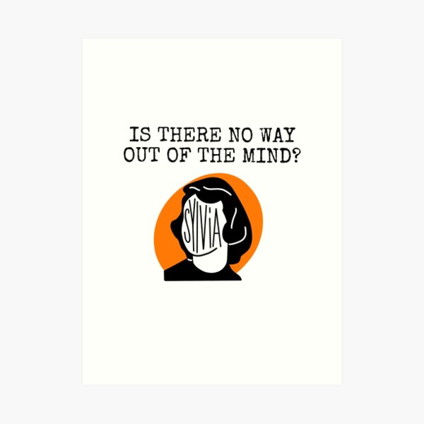 SYLVIA PLATH Art Print