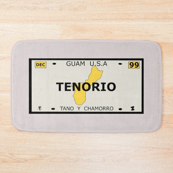 Item preview, Guam Vanity Plate "TENORIO" designed and sold by joeymesa70.
