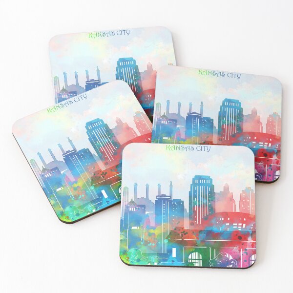 Item preview, kansas city skyline designed and sold by BekimART2.