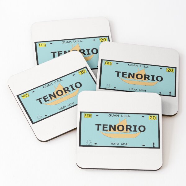 Item preview, Guam Vanity Plate "TENORIO" designed and sold by joeymesa70.